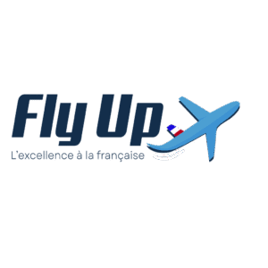 logo flyup slogan